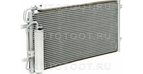 Радиатор кондиционера (Halla) - LRAC0127 Luzar для LADA (ВАЗ) PRIORA