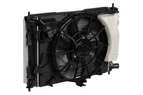 Блок охлаждения двигателя АКПП 4 ступенчатый  Бензин (радиатор основной + радиатор кондиционера + диффузор в сборе с вентилятором)