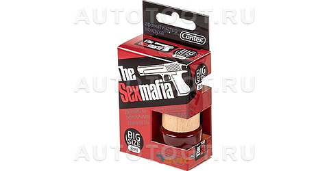 Ароматизатор подвесной бутылочка с деревянной крышкой CONTEX THE SEX MAFIA 8мл Fabrice - SM002  для 