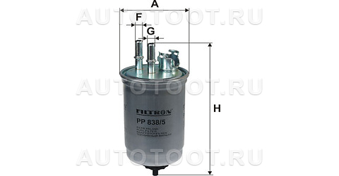 Фильтр топливный 1,8/дизель/TC(90PS) - 2100604SX Stellox для FORD FOCUS