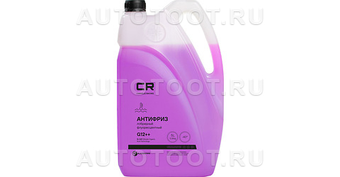 Антифриз CR лобридный флуор. -40°С, G12++, фиолет, готовый, 5л/5.36кг - L2018002 Carville Racing для 