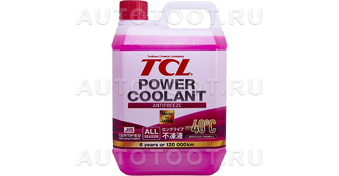 Антифриз TCL LLC POWER COOLANT -40C красный, длительного действия, 2 л - PC240R TCL для 