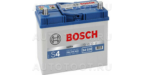 Аккумулятор BOSCH 45Ah 330A обратная полярность(-+) -   для 