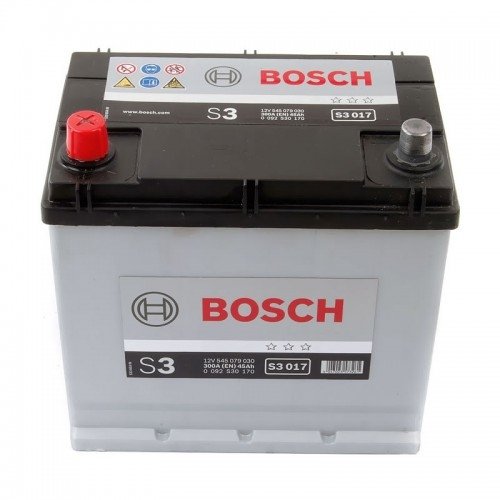 Аккумулятор BOSCH 45Ah 300A прямая полярность(+-)