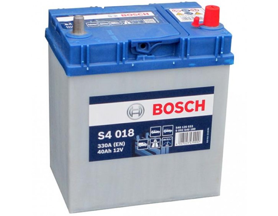 Аккумулятор BOSCH 40Ah 330A обратная полярность(-+)