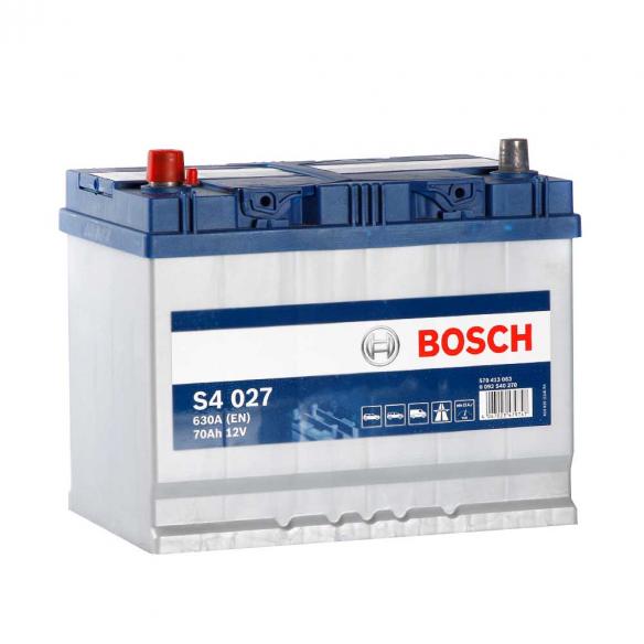 Аккумулятор BOSCH 70Ah 630A прямая полярность(+-)
