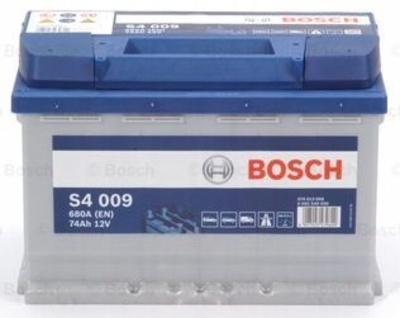 Аккумулятор BOSCH 74Ah 680A прямая полярность(+-)