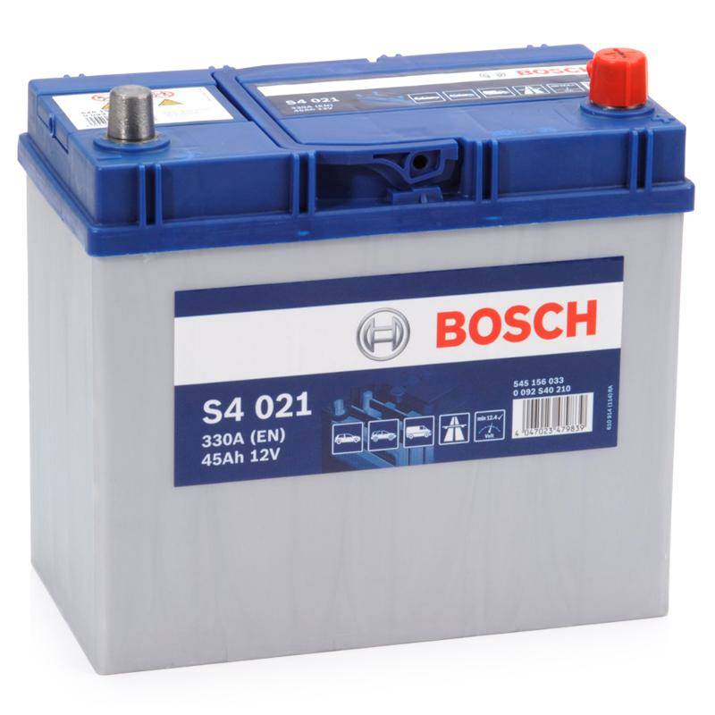 Аккумулятор BOSCH 45Ah 330A обратная полярность(-+)