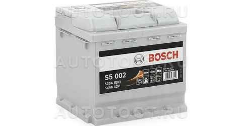 Аккумулятор BOSCH 54Ah 530A обратная полярность(-+) -   для 