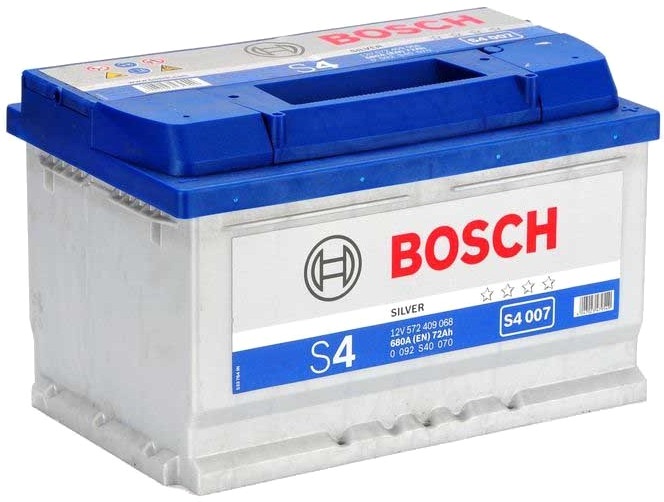 Аккумулятор BOSCH 72Ah 680A обратная полярность(-+)