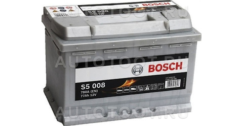 Аккумулятор BOSCH 77Ah 780A обратная полярность(-+) -   для 
