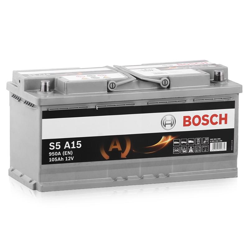 Аккумулятор BOSCH AGM 105Ah 950A обратная полярность(-+)