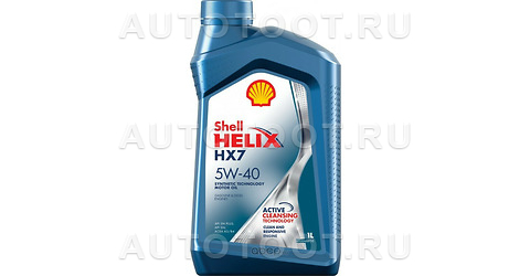 Масло моторное полусинтетическое Shel Helix HX7 SN+ 5W-40 1л - 550051496 SHELL для 