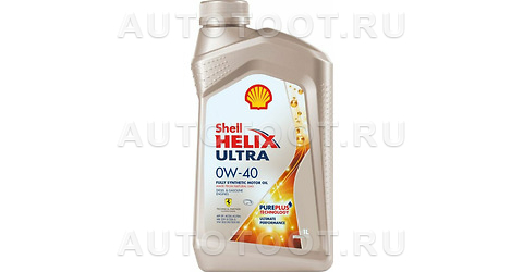 Масло моторное синтетическое Helix Ultra SP 0W-40 1л - 550055859 SHELL для 