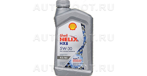 Масло моторное синтетическое SHELL Helix HX8 0W-20 1л -   для 