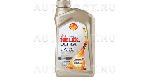 Масло моторное синтетическое Shell Helix Ultra ECT C3 5W-30 1л - 550046369 SHELL для 