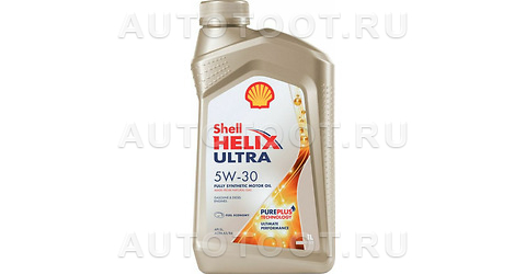 Масло моторное синтетическое 5W-30 SHELL Helix Ultra A3/B4 1л - 550046383 SHELL для 