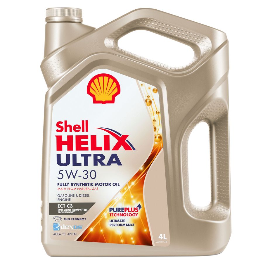 Масло моторное синтетическое Shell Helix Ultra ECT C3 5W-30 4л