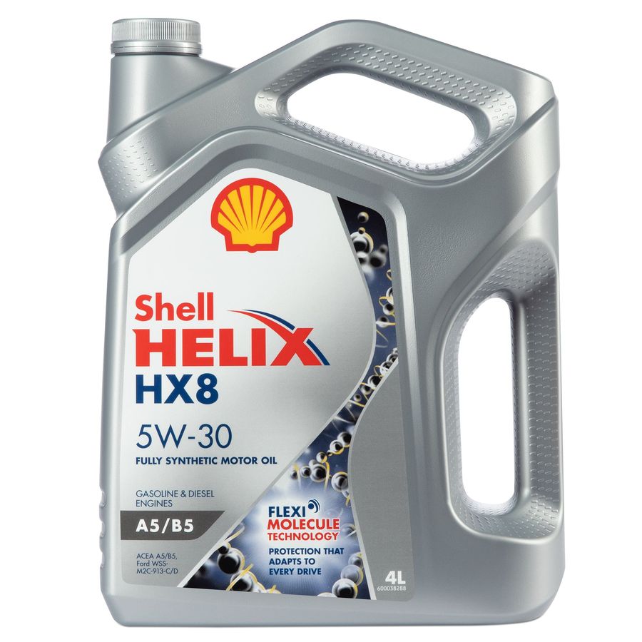 Масло моторное синтетическое Shell Helix HX8 A5/B5 5W-30 4л
