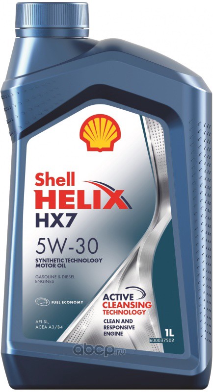 Масло моторное полусинтетическое Helix HX7 5W-30 1л