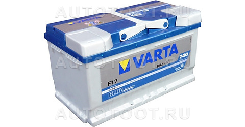 Аккумулятор VARTA 80Ah 740A обратная полярность(-+) - 580406074 VARTA для 