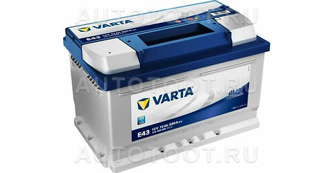 Аккумулятор VARTA 72Ah 680A обратная полярность(-+) - 572409068 VARTA для 