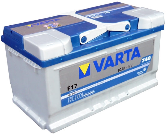 Аккумулятор VARTA 80Ah 740A обратная полярность(-+)
