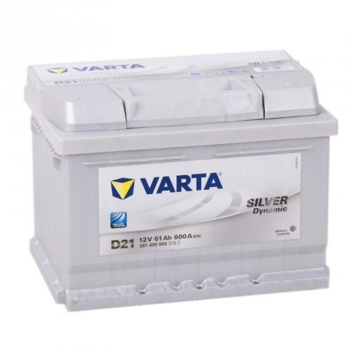 Аккумулятор VARTA 61Ah 600A обратная полярность(-+)