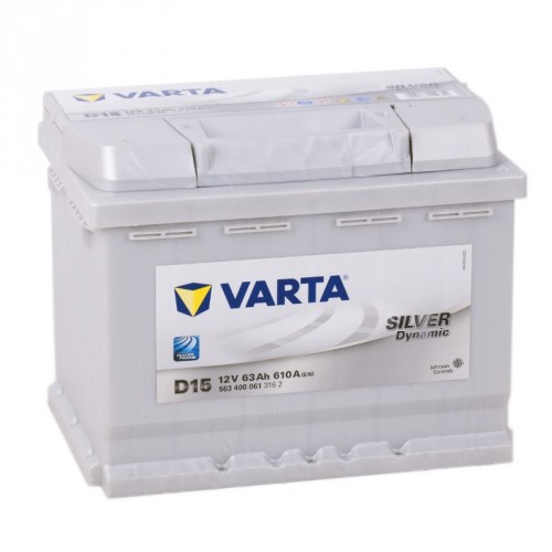 Аккумулятор VARTA 63Ah 610A обратная полярность(-+)