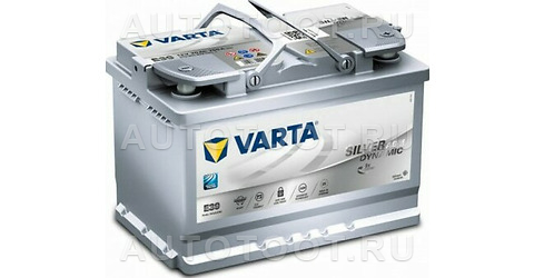 Аккумулятор VARTA AGM 70Ah 760A обратная полярность(-+) - 570901076 VARTA для 