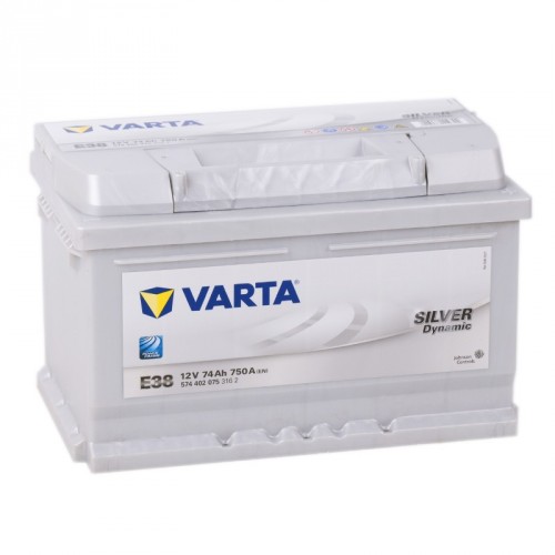 Аккумулятор VARTA 74Ah 750A обратная полярность(-+)