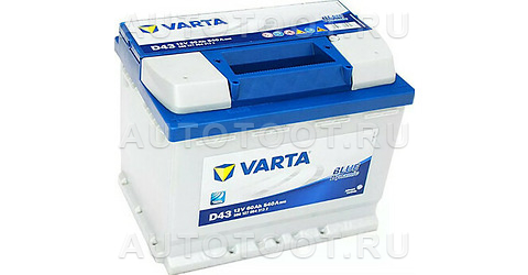 Аккумулятор VARTA 60Ah 540A прямая полярность(+-) - 560127054 VARTA для 
