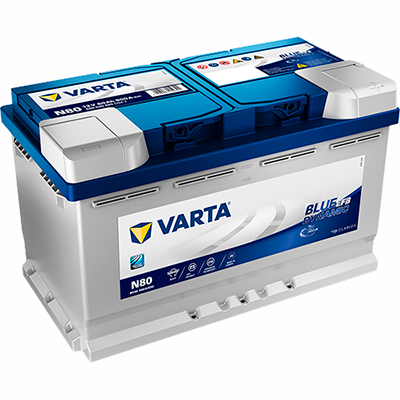 Аккумулятор VARTA 80Ah 800A обратная полярность(-+)