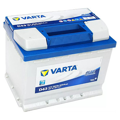 Аккумулятор VARTA 60Ah 540A прямая полярность(+-)