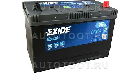Аккумулятор EXIDE 95Ah 760A обратная полярность(-+) - EB954 EXIDE для 