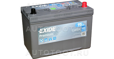 Аккумулятор EXIDE 95Ah 800A обратная полярность(-+) - EA954 EXIDE для 