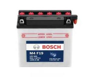 Аккумулятор BOSCH 6Ah 55A обратная полярность(-+)