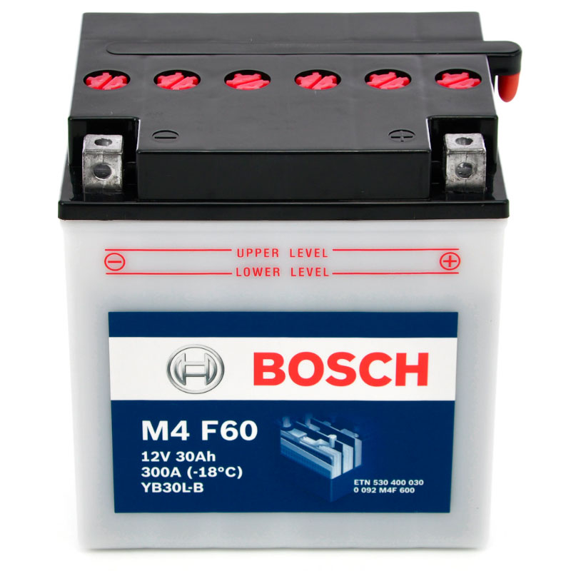 Аккумулятор BOSCH 30Ah 300A обратная полярность(-+)