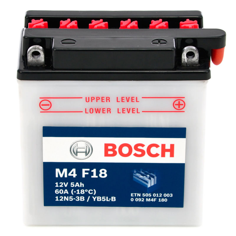 Аккумулятор BOSCH 5Ah 60A обратная полярность(-+)