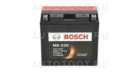 Аккумулятор BOSCH 12Ah 190A прямая полярность(+-) -   для 