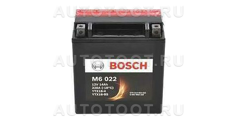 Аккумулятор BOSCH 14Ah 210A прямая полярность(+-) - 0092M60220 BOSCH для 