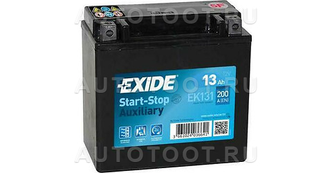 Аккумулятор EXIDE 13Ah 200A прямая полярность(+-) - EK131 EXIDE для 