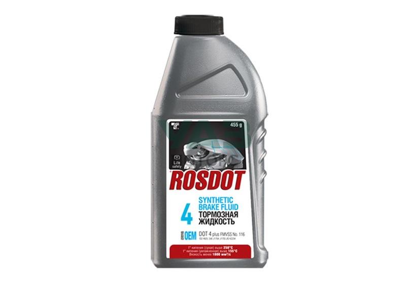 Жидкость тормозная DOT-4 ROSDOT 0.5л