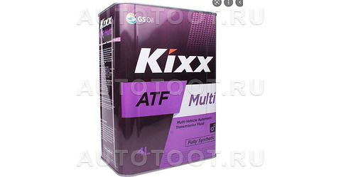 Масло для автоматических коробок передач ATF KIXX ATF MULTI PLUS 4л - L251844TE1 KIXX для 