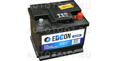 Аккумулятор EDCON 44Ah 440A обратная полярность(-+) - DC44440R EDCON для 