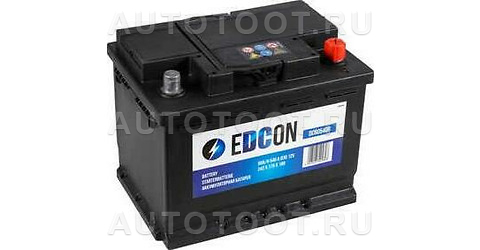 Аккумулятор EDCON 60Ah 540A обратная полярность(-+) -   для 
