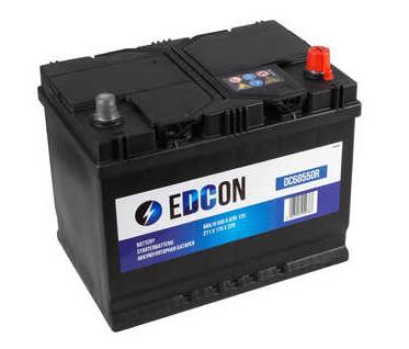 Аккумулятор EDCON 68Ah 550A обратная полярность(-+)