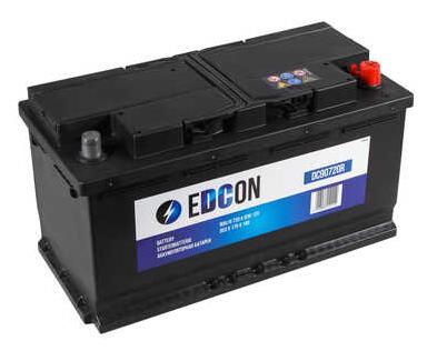 Аккумулятор EDCON 90Ah 720A обратная полярность(-+)