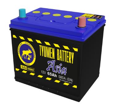 Аккумулятор TYUMEN BATTERY 65Ah 580A обратная полярность (-+)