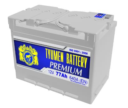 Аккумулятор TYUMEN BATTERY 77Ah 670A обратная полярность (-+)